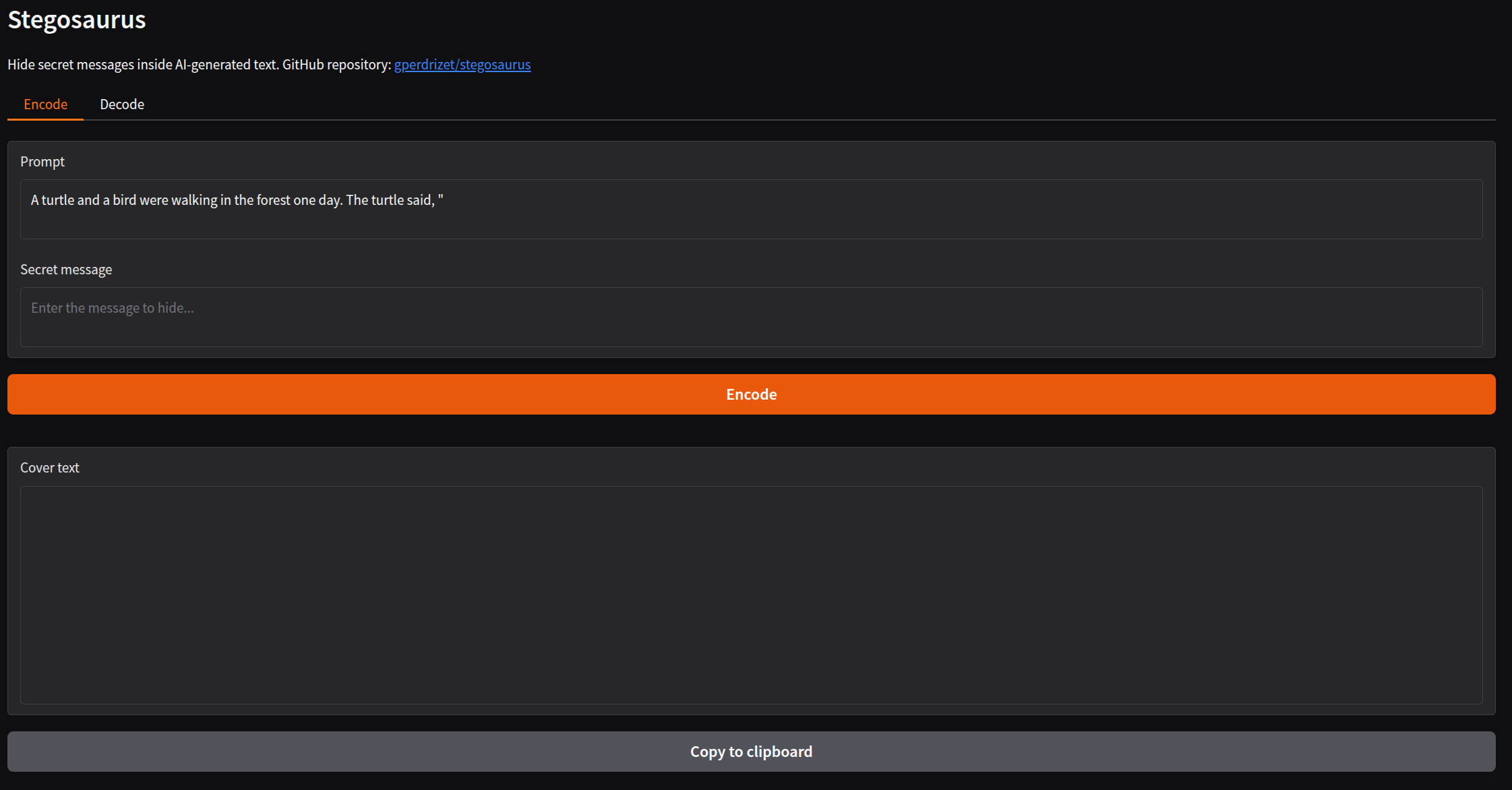 Stegosaurus screenshot